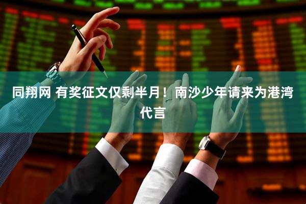 同翔网 有奖征文仅剩半月！南沙少年请来为港湾代言