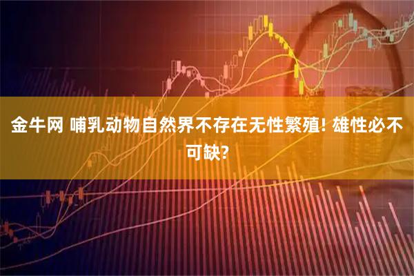 金牛网 哺乳动物自然界不存在无性繁殖! 雄性必不可缺?